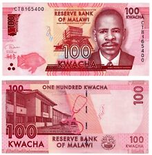 2020 Malawi P65e 100 Kwacha Banknote UNC na sprzedaż  Wysyłka do Poland