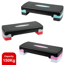 Aerobik Stepper Joga Step Board Siłownia Fitness Ćwiczenia Cardio Regulowane bloki na sprzedaż  Wysyłka do Poland