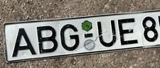 Kennzeichen nummernschild kenn gebraucht kaufen  Schmölln