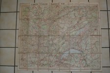 Ancienne carte routière d'occasion  Ambérieu-en-Bugey