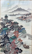 Peinture chinoise ancienne d'occasion  Puy-l'Évêque