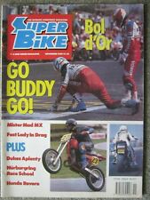 Superbike november 1989 for sale  BILLERICAY