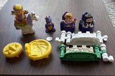 Usado, Castelo de cerca Fisher Price Little People rainha rei princesa cavalo trono de dragão comprar usado  Enviando para Brazil