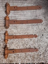 Iron hinges antique for sale  SOUTHAM