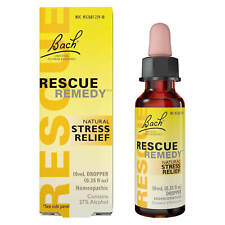 Bach RESCUE REMEDY conta-gotas alívio natural do estresse 0,35 fl oz 10 mL comprar usado  Enviando para Brazil