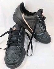 Tênis Adidas Continental 80 Feminino Couro Preto Rosa Tamanho 6 Retrô comprar usado  Enviando para Brazil