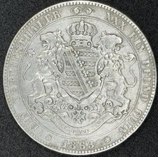 Thaler vereinstaler 1865 gebraucht kaufen  Köln