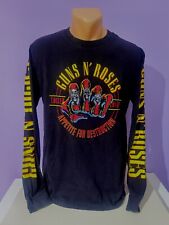 Guns n' roses longsleeve top appetite for destruction Medium black axl rose, używany na sprzedaż  PL
