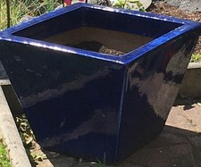 Blumenkübel blau gebraucht kaufen  Zülpich