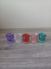 Set glass multicoloured for sale  COVENTRY
