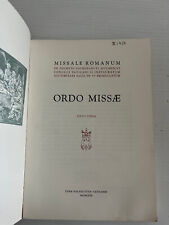 Ordo missae missale usato  San Dona di Piave