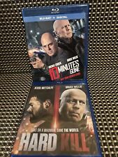 10 Minutes Gone / Hard Kill (Blu-ray, 2019) Bruce Willis Straight To Video Lot comprar usado  Enviando para Brazil