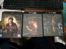 Usado, THE HOBBIT 1-3 (2012-2014): COMPLETE EXTENDED MOVIE TRILOGY  RgFree 3D + BLU-RAY comprar usado  Enviando para Brazil