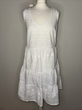Kleid next weiß gebraucht kaufen  Hamburg