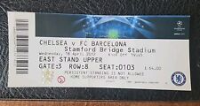 Ticket stub chelsea for sale  BEDFORD