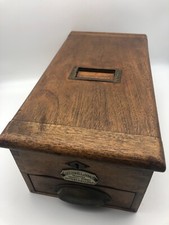 Antique oak till for sale  KETTERING