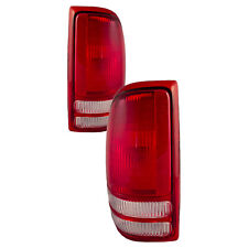 Compatível com 97-04 Dodge Dakota lanterna traseira para motorista e passageiro par lateral comprar usado  Enviando para Brazil