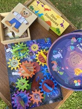 Bundle wooden toys for sale  PURLEY