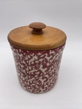Roseville red spongeware for sale  Saint Augustine