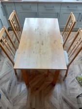 Ikea pine dining for sale  BIRMINGHAM