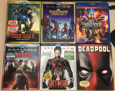 Marvel bluray lot Iron Man Deadpool Avengers Guardians comprar usado  Enviando para Brazil