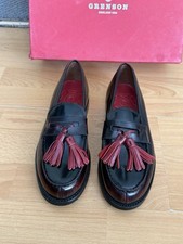 Grenson womens burgundy for sale  LONDON