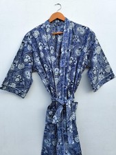 Cotton kimono robe for sale  USA