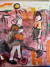 ölfarbe foto artbrut gebraucht kaufen  Bielefeld