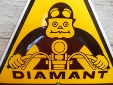 Emailschild diamant motorrad gebraucht kaufen  Wesendorf