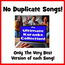 52.000 músicas de karaokê sem duplicatas com player grátis e songbook imprimível! comprar usado  Enviando para Brazil