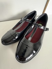 Clarks black patent for sale  ALFRETON