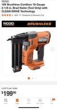 Ridgid r09891b 18v for sale  Flossmoor
