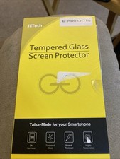 Protetor de tela de vidro temperado Jet-Tech para iPhone 13/13 Pro nova caixa aberta, usado comprar usado  Enviando para Brazil