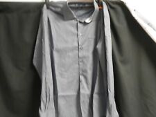 Camisa social masculina Dudalina Sport 4 slim fit manga longa com botões azul/branco comprar usado  Enviando para Brazil