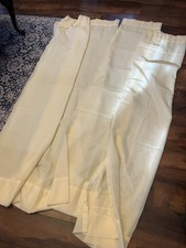 Sheer yellow curtain for sale  Vincentown