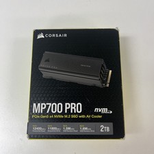 SSD CORSAIR MP700 PRO 2TB com refrigerador de ar PCIe Gen5 x4 NVMe 2.0 M.2 – alta densidade comprar usado SSD CORSAIR MP700 PRO 2TB com refrigerador de ar PCIe Gen5 x4 NVMe 2.0 M.2 – alta densidade comprar usado  Enviando para Brazil
