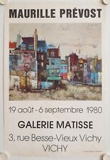 Affiche maurille prévost d'occasion  La Courtine