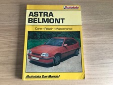 Autodata vauxhall astra for sale  STOKE-ON-TRENT