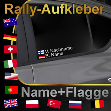 Autoaufkleber flagge name gebraucht kaufen  Stolberg (Rhld.)