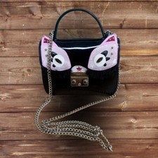 Bolsa FURLA Candy Ginger Cat | Couro PVC rosa raro | $789 edição limitada RARA!!, usado comprar usado  Enviando para Brazil