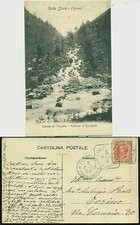 Cartolina illustrata annullata usato  Torino