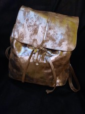 Silberfarben meliert rucksack gebraucht kaufen  Berlin