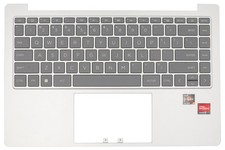 Oryginalna klawiatura amerykańska z pokrowcem palmrest HP Pavilion SE 14 14-EP 14-EM 14T na sprzedaż  PL