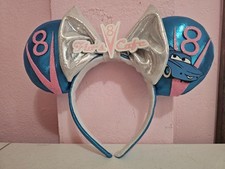 Chapéu orelhas FLO’S CAFE parques da Disney CARROS orelhas de Mickey tiara AQUA Disneylândia comprar usado  Enviando para Brazil