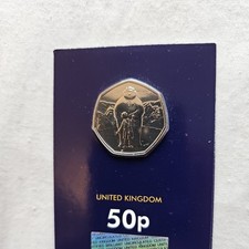 Snowman 50p change for sale  CLYDEBANK