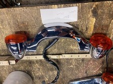 Lanterna traseira de freio cromada sinal de volta bala fabricante de equipamento original Street Road Glide Touring FLHX FLT comprar usado  Enviando para Brazil