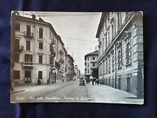 Cartolina biella via usato  Italia