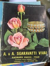 Sgaravatti vivai catalogo usato  Italia