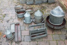 Vintage galvanised chicken for sale  HOOK