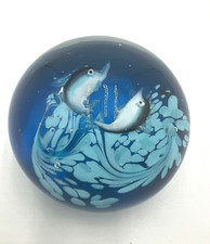 Art glass paperweight for sale  Holmen
